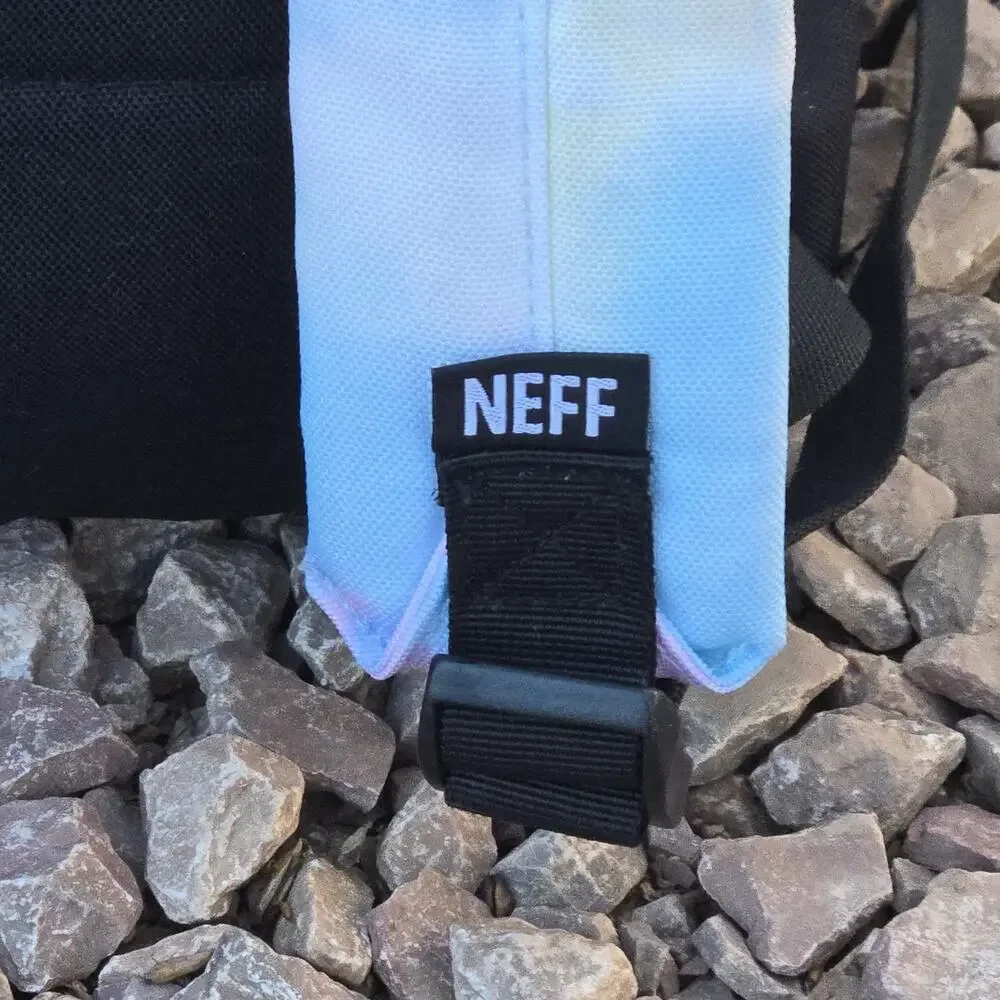 Neff Backpack Tie Dye Pastel Bag Travel Carry On School Hiking Zip Pockets‎